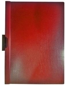 DOSIER CLIP ESSELTE PVC CLIP FILE A4 pinza METAL 60h ROJO
