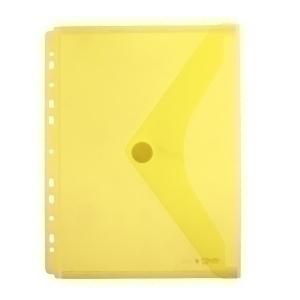DOSIER SOBRE OFFICE BOX PP VELCRO A4 MULTITALADRO AMARILLO