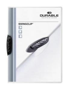 DOSIER CLIP SWINGCLIP PP A4 2260 pinza PLASTICO PIVOT.OPACO 30h NEGRO