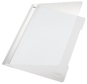 DOSIER FASTENER LEITZ (PLASTICO) PVC A4 con TARJETERO BLANCO