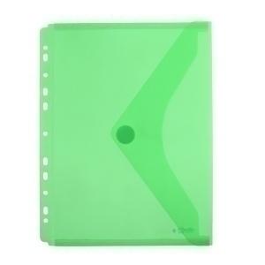 DOSIER SOBRE OFFICE BOX PP VELCRO A4 MULTITALADRO VERDE