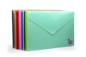 DOSIER SOBRE OFFICE BOX PP VELCRO A4 + COLORLINE