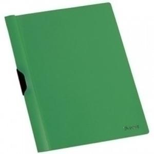 DOSIER CLIP PP A4 pinza METAL 30h VERDE