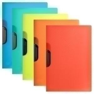 DOSIER CLIP OXFORD/ELBA URBAN PP TRANSLUCIDO A4+ pinza PLASTICO 30h SURTIDO (5 colores)