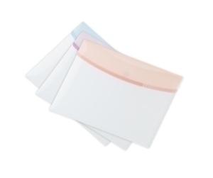 DOSIER SOBRE TARIFOLD COLOR DREAM PP RECICLABLE con VELCRO A5 SEMI OPACO SURTIDO PACK de 6
