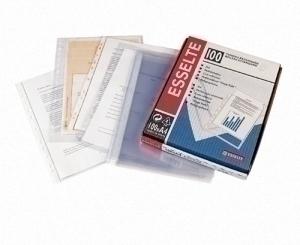FUNDA MULTITALADRO ESSELTE PP  40  PL.NJ. A4 11 TAL.RFZO. PAQUETE de 100 (46115)