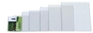 FUNDA PORTACARNET IBERPLAS PVC 150  REBAJE PL.NJ.60Q 90x140mm PAQUETE de 50
