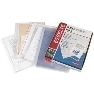 FUNDA MULTITALADRO ESSELTE PP  80  PL.NJ. Fº 16 TAL.RFZO. BOLSA de 10
