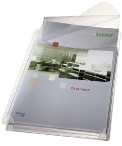 FUNDA MULTITALADRO FUELLE LEITZ 20mm PVC 170  LISO A4 11 TAL. SOLAPA BOLSA de 5