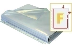 FUNDA MULTITALADRO FUELLE GRAFOPLAS 25mm PVC 180  A4 11 TAL.F BOLSA de 5
