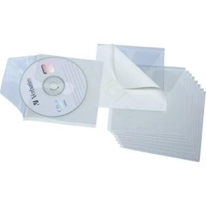 FUNDA CD/DVD GRAFOPLAS PVC 127x127 BOLSA DE 10 ADHESIVAS (150 )