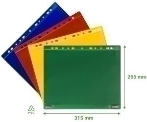 FUNDA TARIFOLD MAGNETICA DOBLE CARA MULTITALADRO A4 VERDE BOLSA DE 5