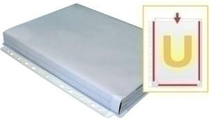 FUNDA MULTITALADRO FUELLE GRAFOPLAS 25mm PVC 180  A4 11 TAL.U BOLSA de 5