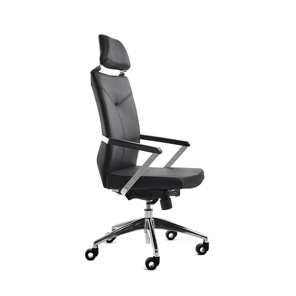 SILLON DIRECCIONAL ROCADA SIMIL PIEL NEGRO CABEZAL /RD998V15