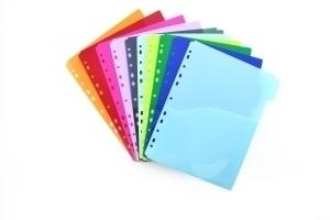 SEPARADORES COLORLINE PP EXTRA FUERTE CON BOLSILLO A4 10 pestañas 11 taladros
