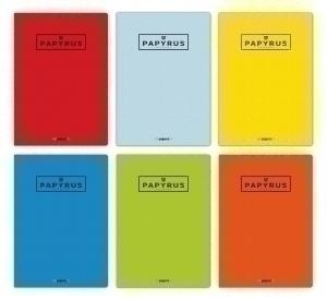 LIBRETA PAPYRUS A4 48h 90g GOFRADA CUADRIC.4x4 COL.SUR.