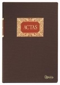 LIBRO CONTABILIDAD Fº 100 HOJAS ACTAS