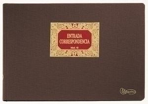 LIBRO CONTABILIDAD Fº Nº 42 ENTRADA CORRESPONDENCIA