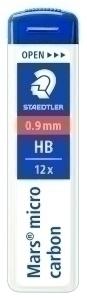 MINAS  STAEDTLER 250 MARS MICRO CARBON 0,9 - HB (TUBO de 12)
