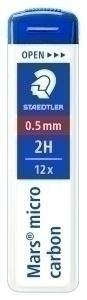 MINAS  STAEDTLER 250 MARS MICRO CARBON 0,5 - 2H (TUBO de 12)