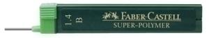 MINAS  FABER-CASTELL SUPERPOLYMER 1,4 - B (TUBO de 6)