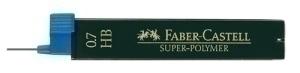 MINAS  FABER-CASTELL SUPERPOLYMER 0,7 - HB (TUBO de 12)