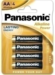 PILAS PANASONIC ALKALINE POWER AA LR06 BLISTER DE 4