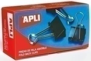 PINZA PALA ABATIBLE APLI 32 mm. CAJA de 12