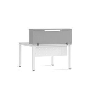 RECEPCION ROCADA MODULO SUPERIOR 100x30x40 ESTRUCTURA GRIS TABLEROS GRIS