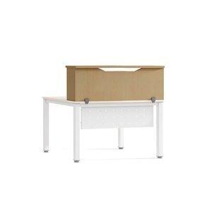 RECEPCION ROCADA MODULO SUPERIOR 120x30x40 ESTRUCTURA ROBLE TABLEROS ROBLE