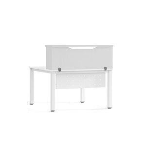 RECEPCION ROCADA MODULO SUPERIOR 120x30x40 ESTRUCTURA BLANCO TABLEROS BLANCO