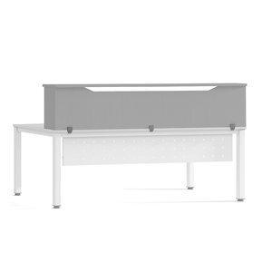RECEPCION ROCADA MODULO SUPERIOR 180x30x40 ESTRUCTURA GRIS TABLEROS GRIS