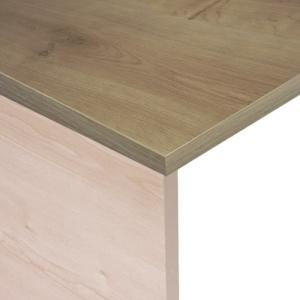 MESA ROCADA WORK 200X80 HAYA/ROBLE /2004A A08