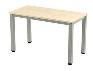 MESA ROCADA EXECUTIVE 140x80 ESTRUCTURA ALUMINIO TABLERO MELAMINA HAYA