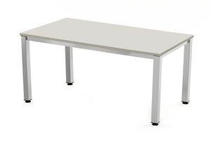 MESA ROCADA EXECUTIVE 160x163 ESTRUCTURA ALUMINIO TABLERO MELAMINA GRIS