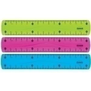 REGLA CENTRUM FLEXIBLE 15 CM SURTIDO /86638