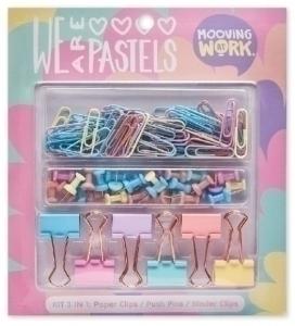SET de PAPELERIA MOOVING PASTEL OFFICE