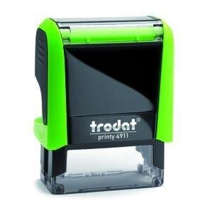 SELLO ent.AUT. TRODAT PRINTY 4911 F (38x14 mm.) CONFORME TINTA AZUL