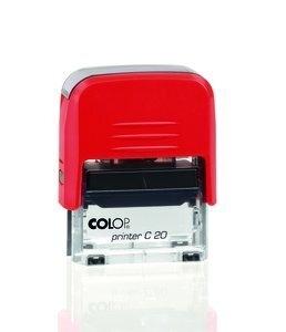 SELLO ent.AUT. COLOP PRINTER C20 (38x14 mm.) CONTABILIZADO TINTA AZUL
