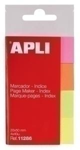 TACO BANDERITAS APLI 4 COLORES