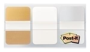 BANDERITAS ADHESIVAS POST-IT 686 RIGIDO COLORES METALICOS