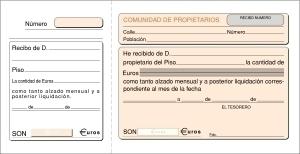 TALONARIO COMUNIDAD PROPIETARIOS LOAN