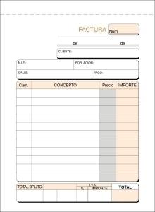 TALONARIO FACTURAS 8º NATU DUPLI LOAN (69D)