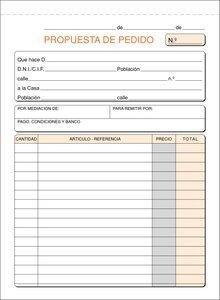 TALONARIO PEDIDOS 4º NATURAL LOAN