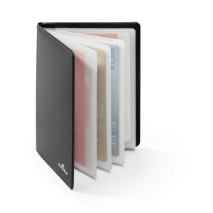 TARJETERO DURABLE RFID SECURE GRIS ANTRACITA (8 tarjetas)
