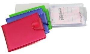 TARJETERO de BOLSILLO IBERPLAS 10 fundas FLUOR