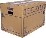 CAJA DE EMBALAR BANKERS BOX MUDANZA CARTON DOBLE TAMAÑO L (500x300x300) P/10