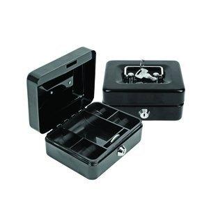 CAJA DE CAUDALES FOROFIS 15x18x7,5 cm NEGRO