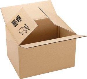 CAJA DE EMBALAR ANONIMA 260x210x100 SENCILLA 3 mm. MARRON