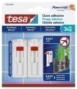 CLAVO ADHESIVO TESA AJUSTABLE AZULEJOS Y METAL 3 KG /77764-00001-00